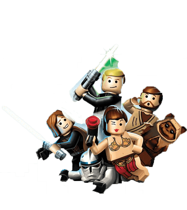 Раскраска Лего звездные войны