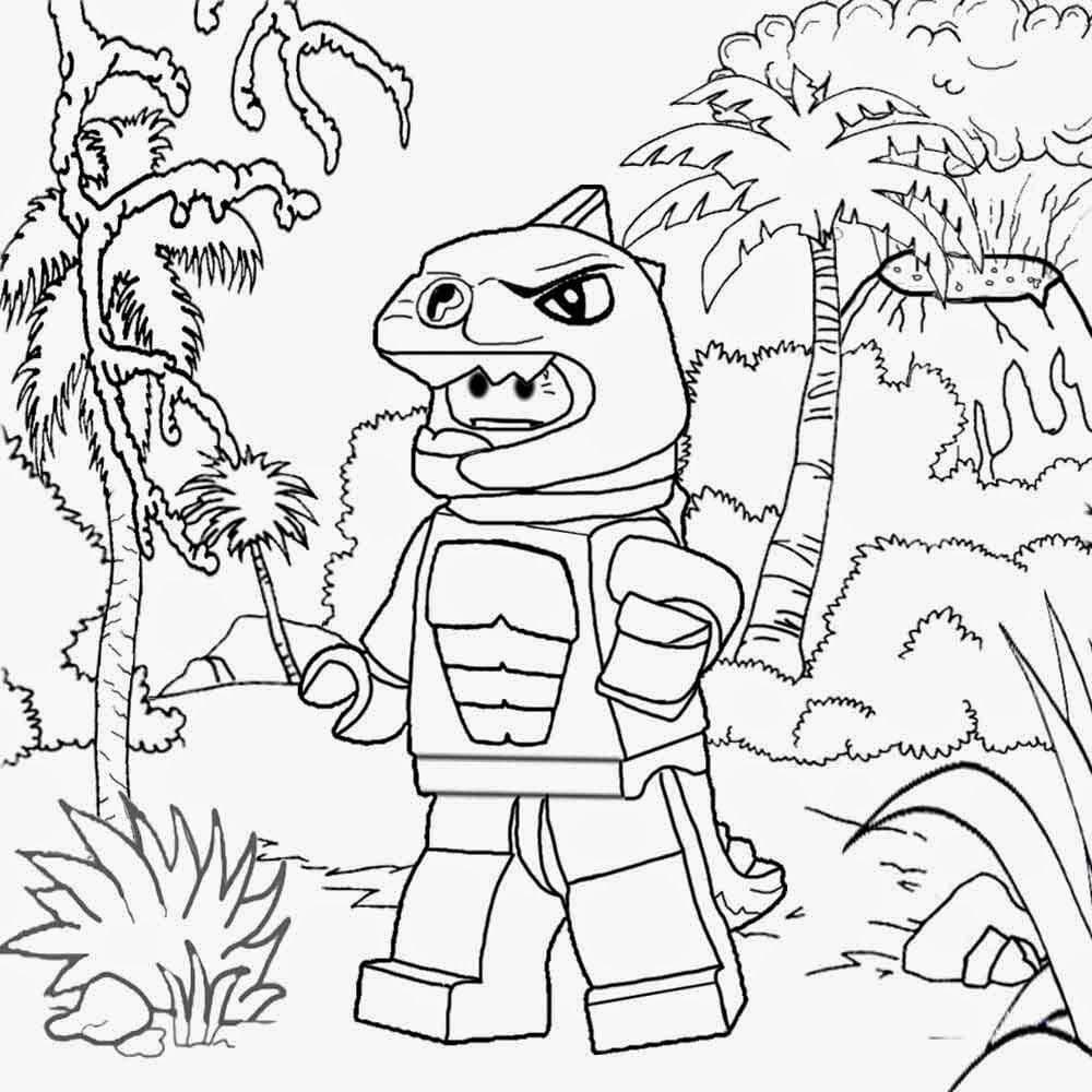 Раскраски Лего Динозавры. Раскраска 12