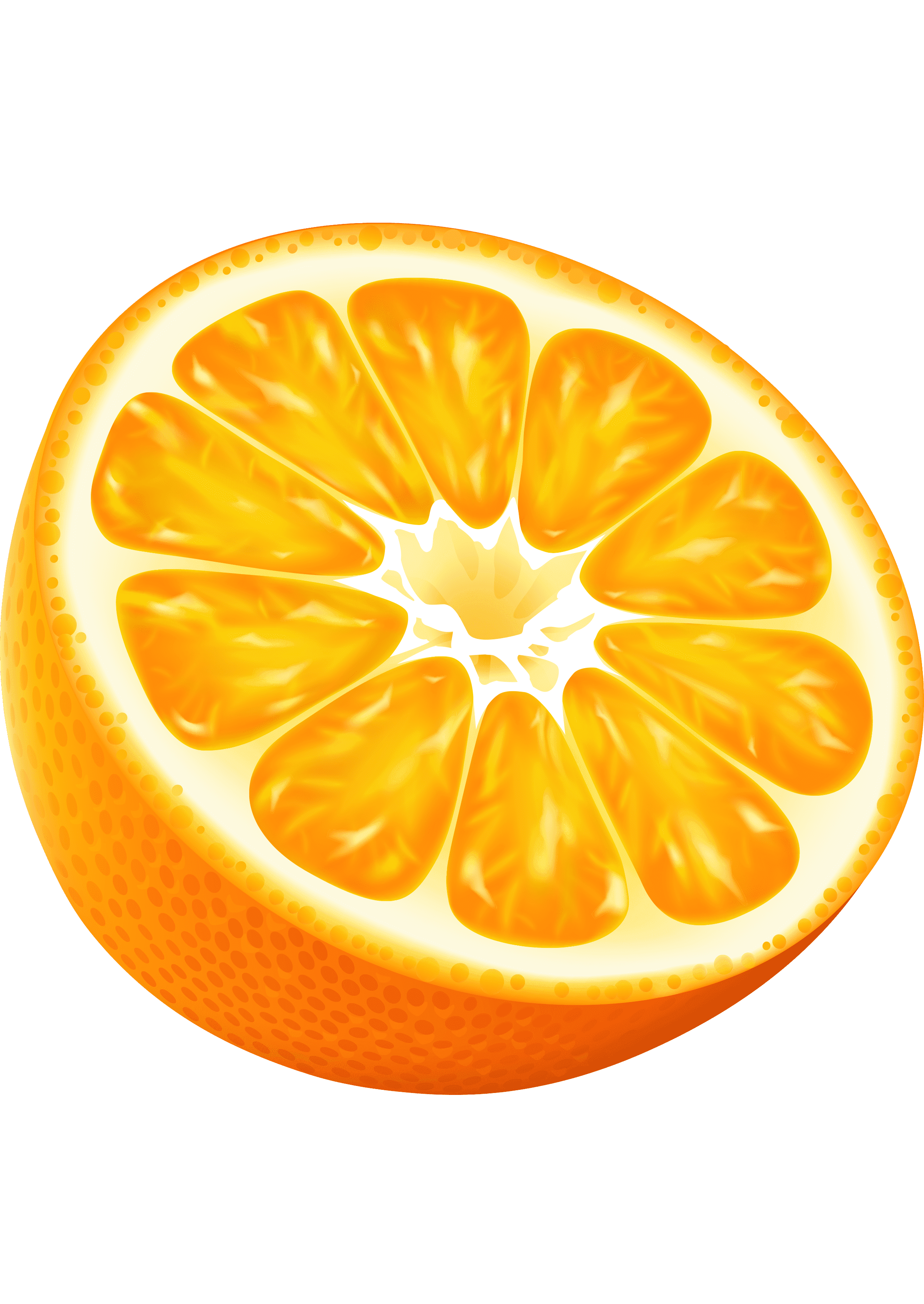 Раскраска Апельсин
