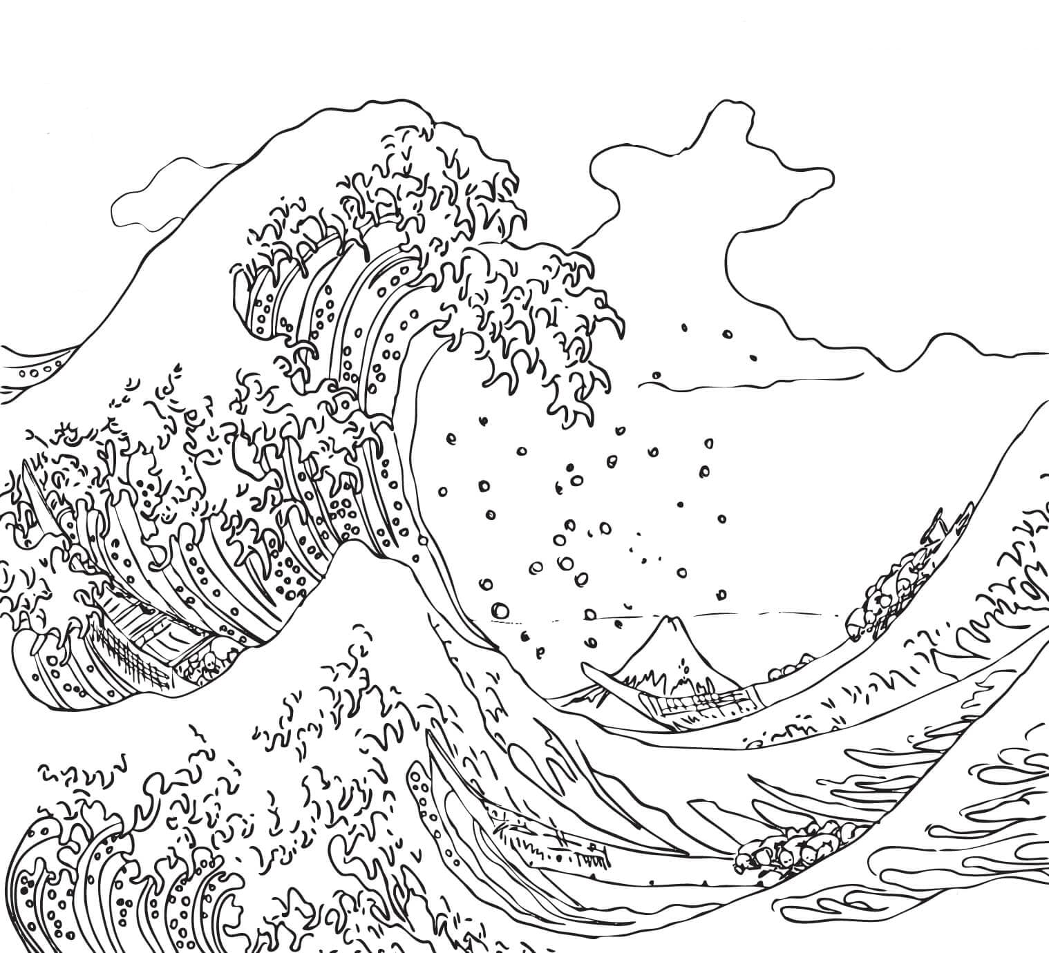 Раскраска Океан. Раскраска 12