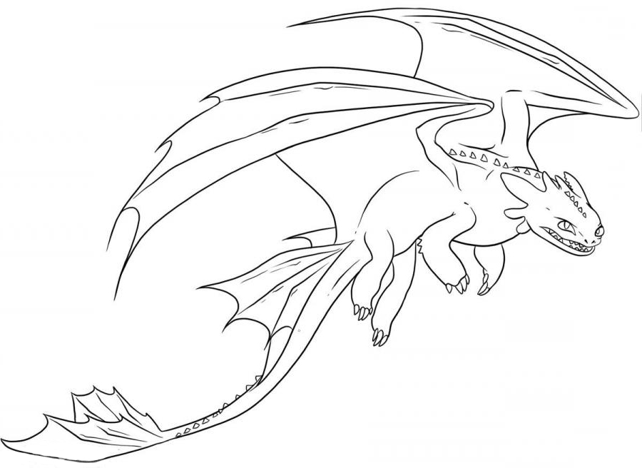 Раскраска Как приручить дракона. Раскраска 32